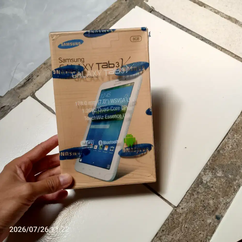 Dus buku Samsung galaxy Tab 3V