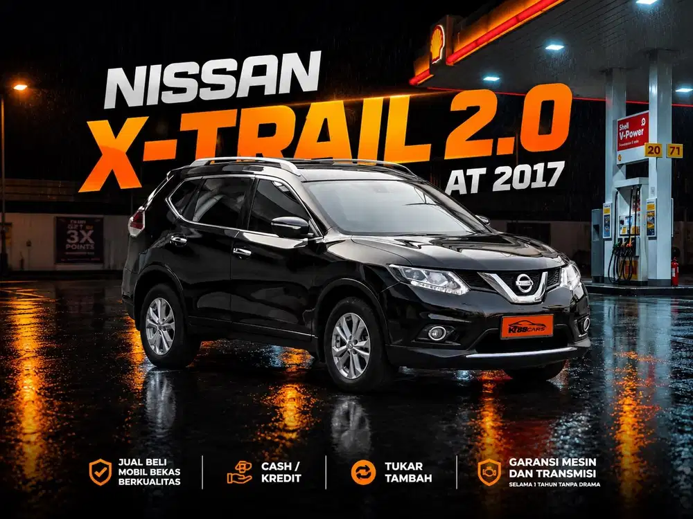 Dp 20jtan Bergaransi NISSAN XTRAIL 2.0 AT 2017