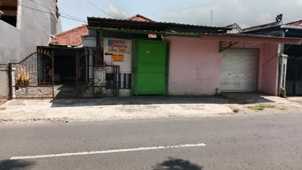 RUMAH TANAH PINGGIR JLN RAYA