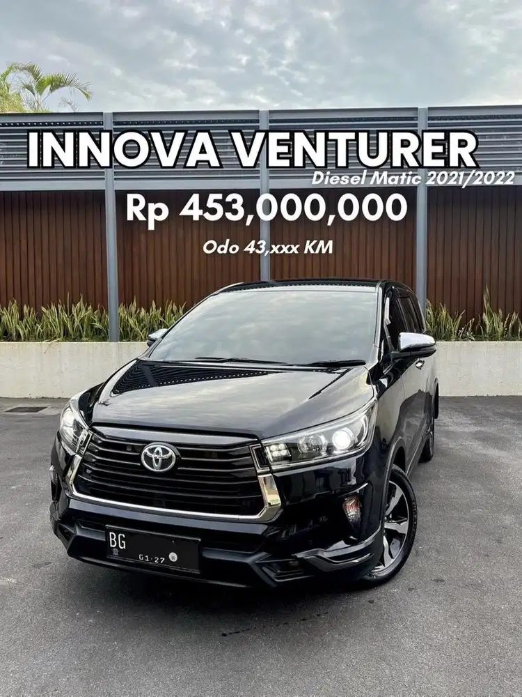 ( ODO 44.xxx KM!! ) Innova Venturer 2.4 Diesel Matic 2021/2022