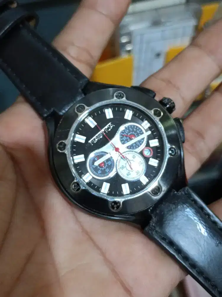 Jam Pria Nautica Chronograph original