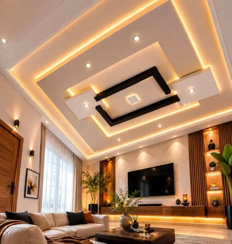 Plafon gypsum murah