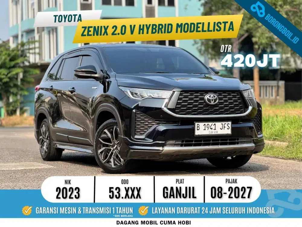 Zenix 2.0 V Hybrid Modelista 2023 Hitam