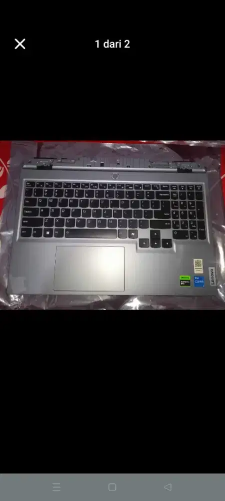 Uppercase touchpad lenovo LOQ