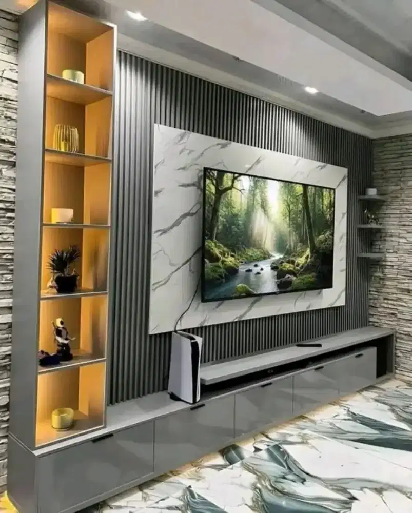 Backdrop tv murah