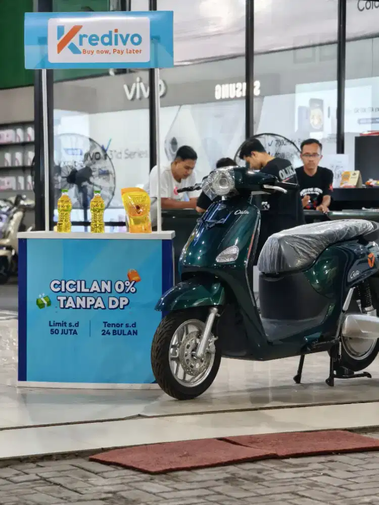 MOTOR LISTRIK YADEA OSTA H BATERAI LITIUM GARANSI BATERAI SAMPAI 5 THN