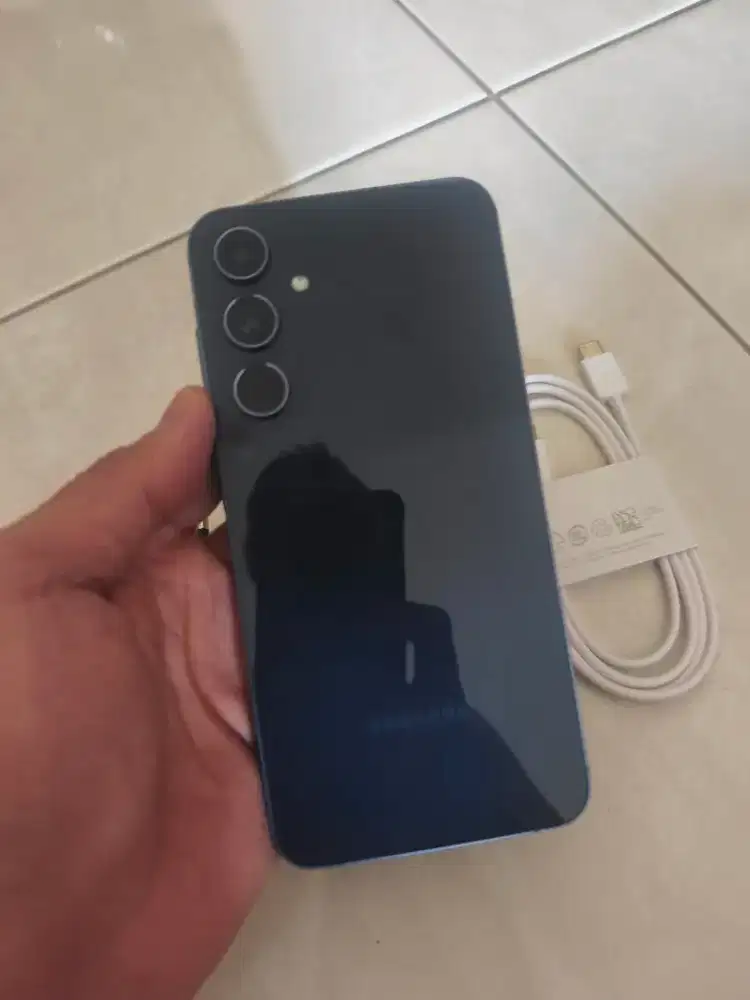 Samsung a55 5G 8/256 awesome navy HP charger sein