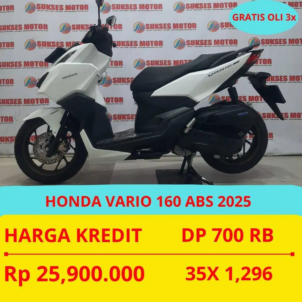 HONDA VARIO 160 ABS 2025 DP MURAH 700 RIBU GUYSS