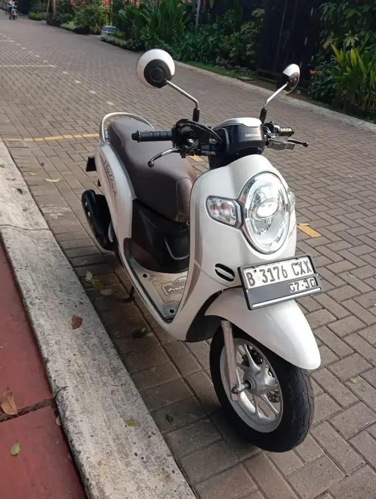 Honda Scoopy donat 2020 pajak baru bayar fulori mulus