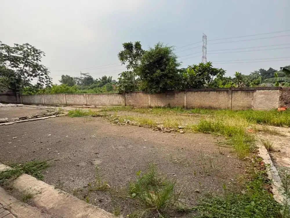 Dijual Kavling Strategis Sangat Luas Siap Bangun Dekat Akses Stasiun Sudimara di Ciputat Tangsel Az 18429