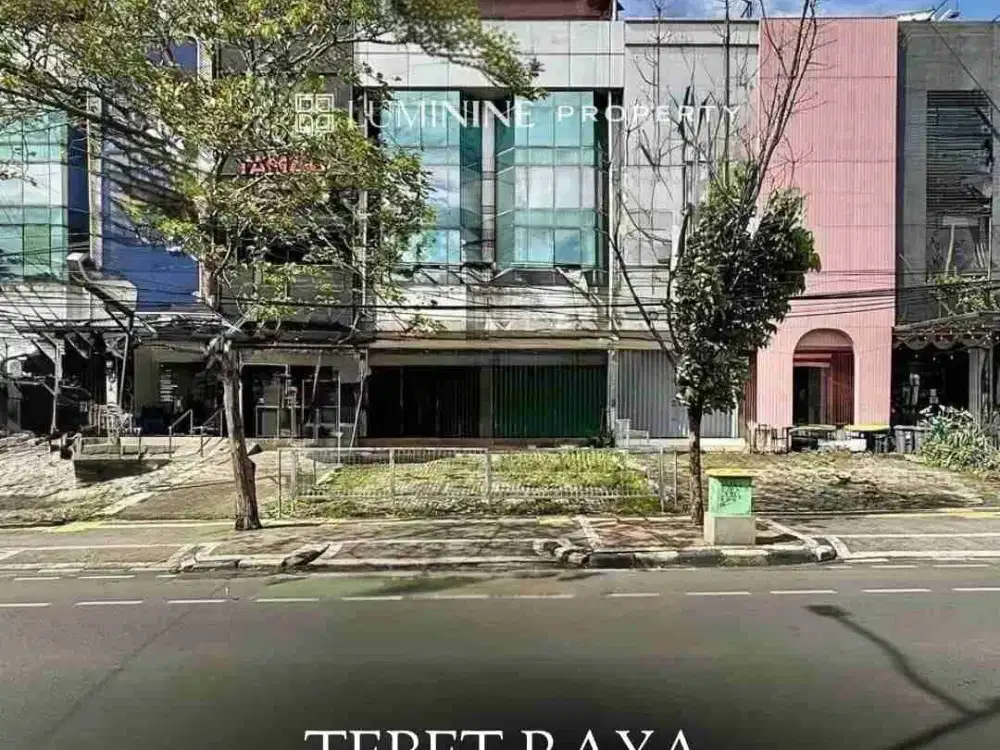 TURUN HARGA RUKO SUPER KOMERSIL DI PINGGIR JALAN RAYA TEBET, JAKSEL