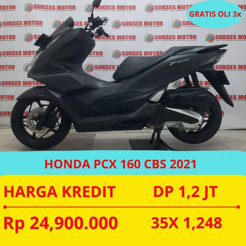 HONDA PCX 160 CBS 2021 DP MURAH 1,2 JUTA GUYSS