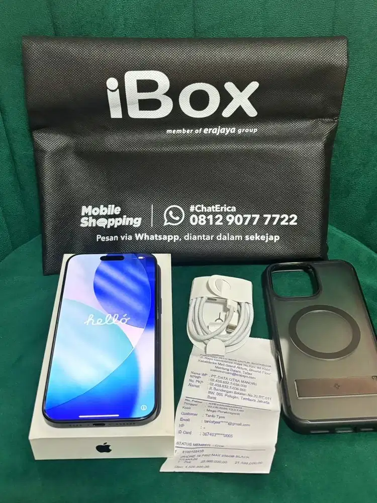 iPhone 16 Pro Max 256 Black Titanium iBox