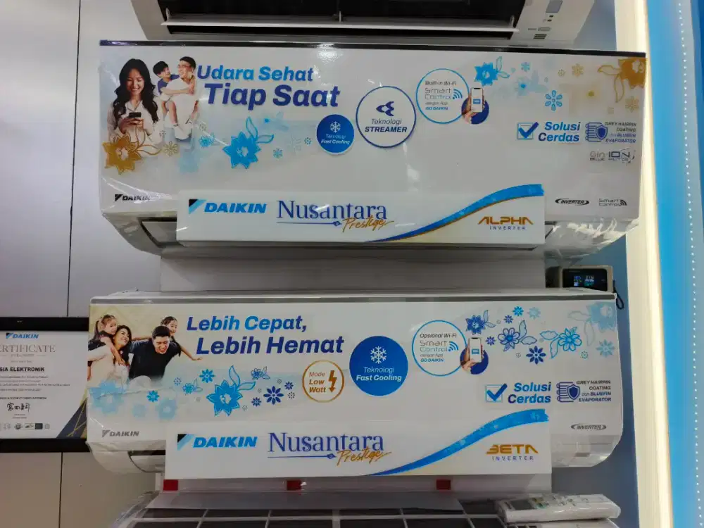 Ac daikin 1/2 pk, nusantara