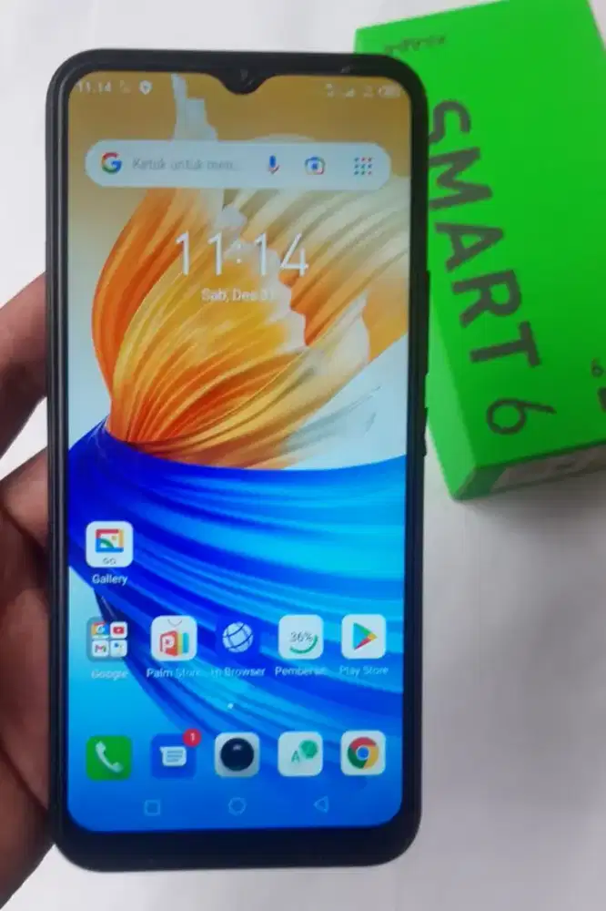 Infinix Smart 6 ram 2/32 fullset