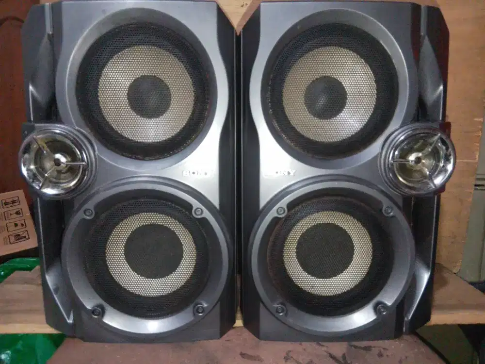 Sony hi series speaker VX 888, dobel woofer, full ori, box utuh, mulus