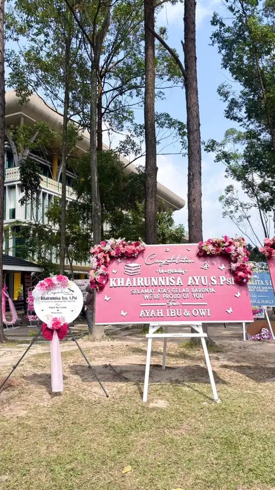 sewa papan bunga pekanbaru