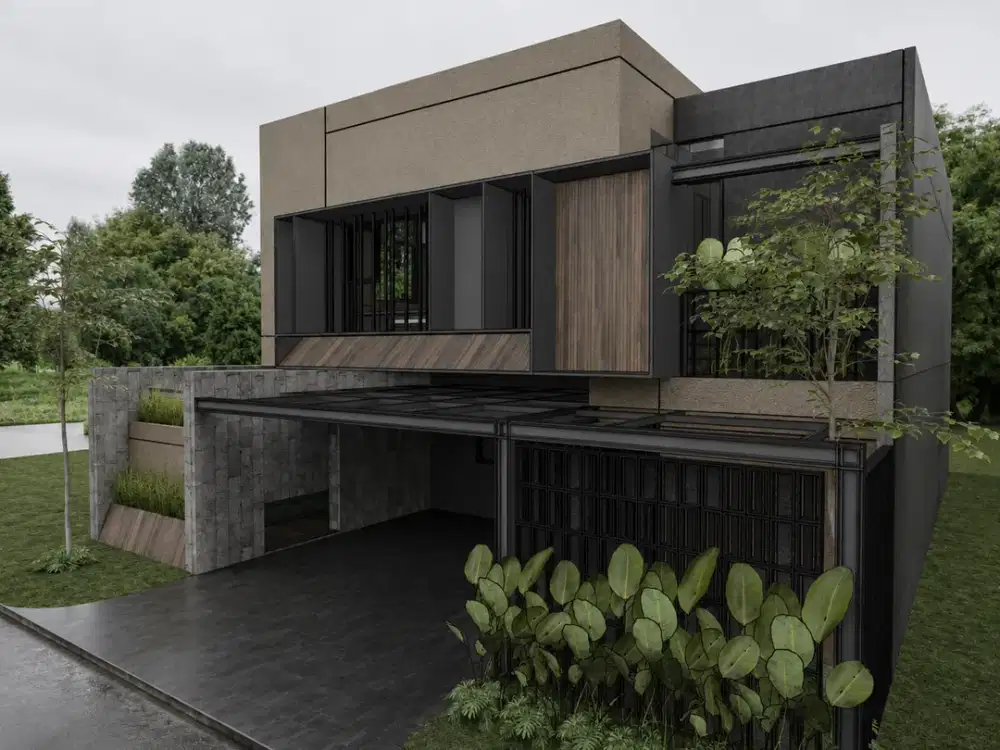 Dijual Rumah Modern Tropical di The Green BSD