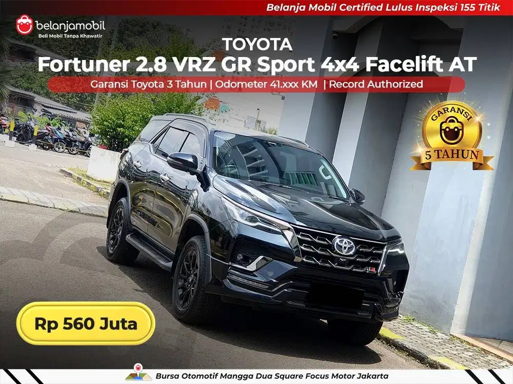 [ 4x4 ] Toyota Fortuner 2.8 VRZ GR Sport Diesel Facelift 2024/2025