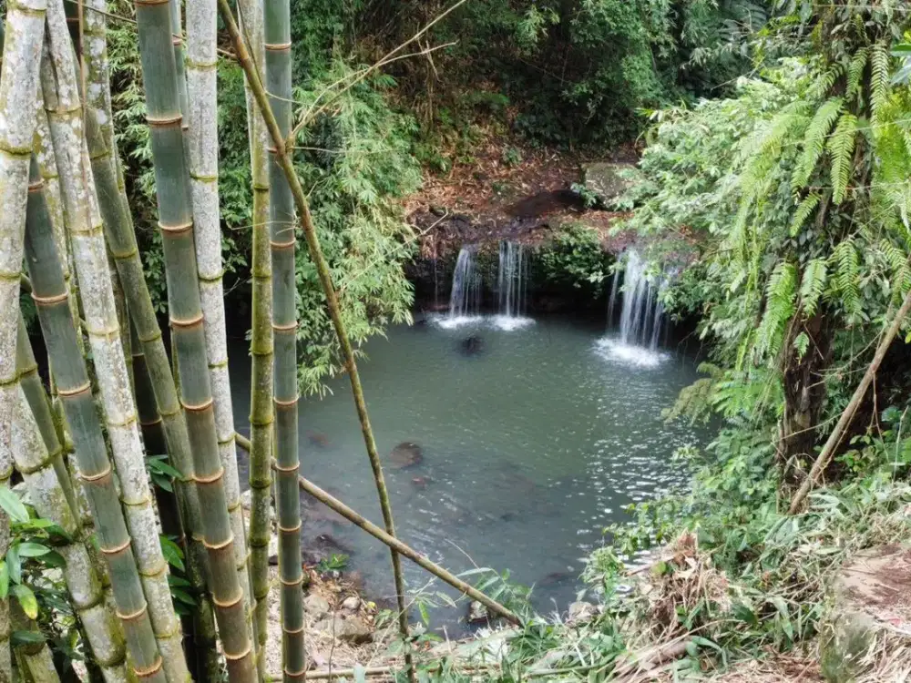 Tanah Tepi Air Terjun Wisata Gunung Salak Selemadeg Tabanan Bali