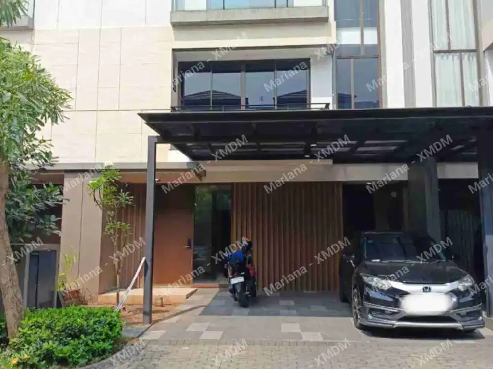 The Zora hunian mewah 3 lantai, posisi strategies di BSD City