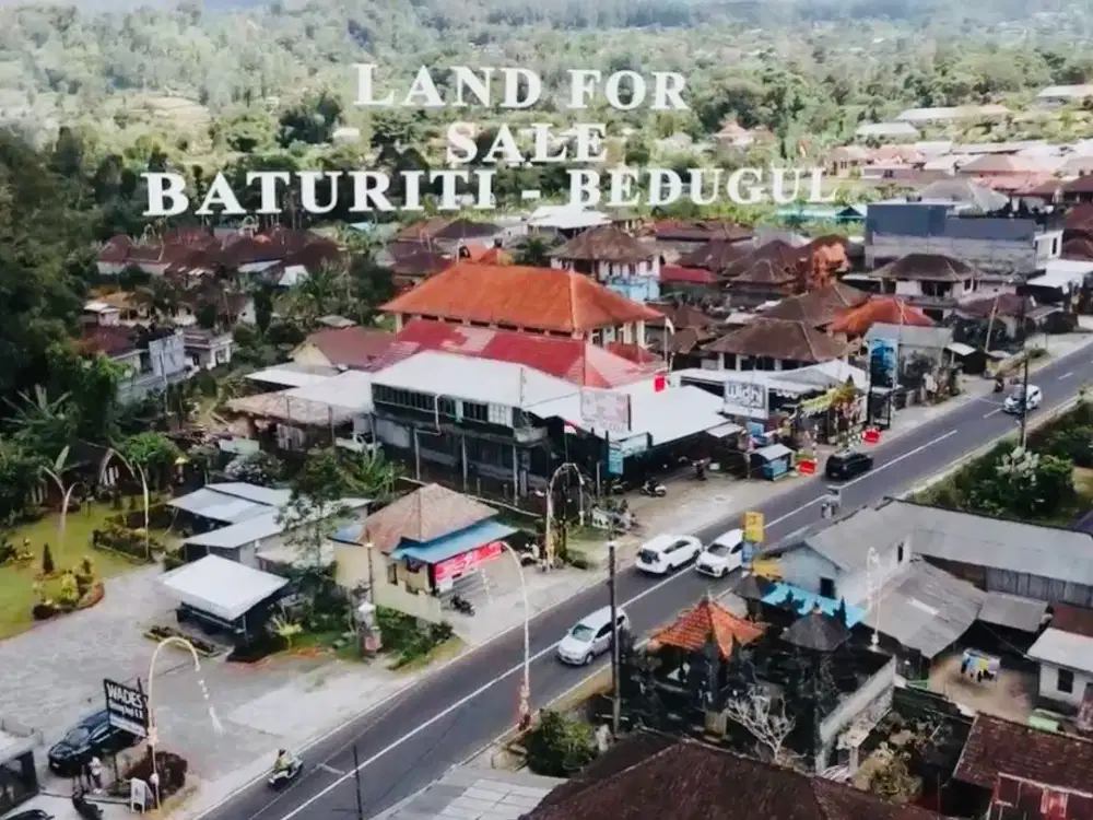 Tanah baturiti tabanan bali