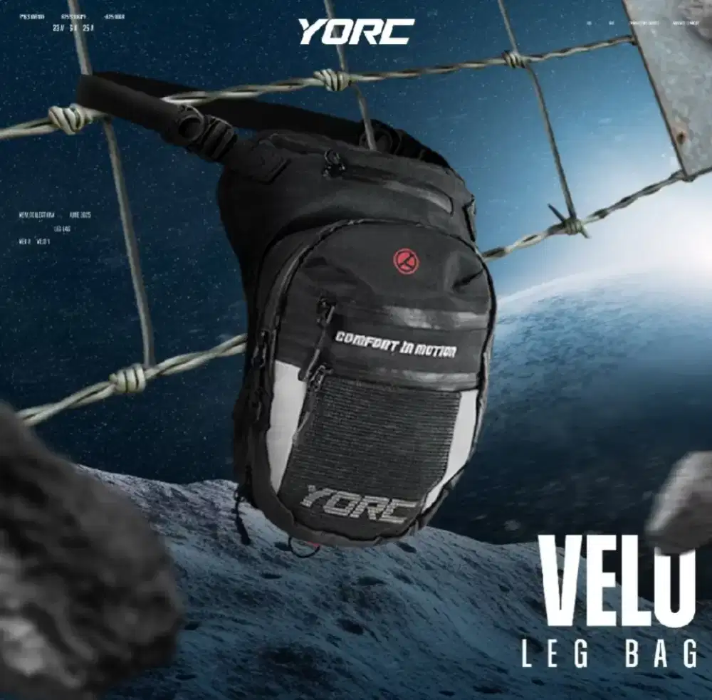 Tas Paha Yorc Velo Leg Bag Original Brand New