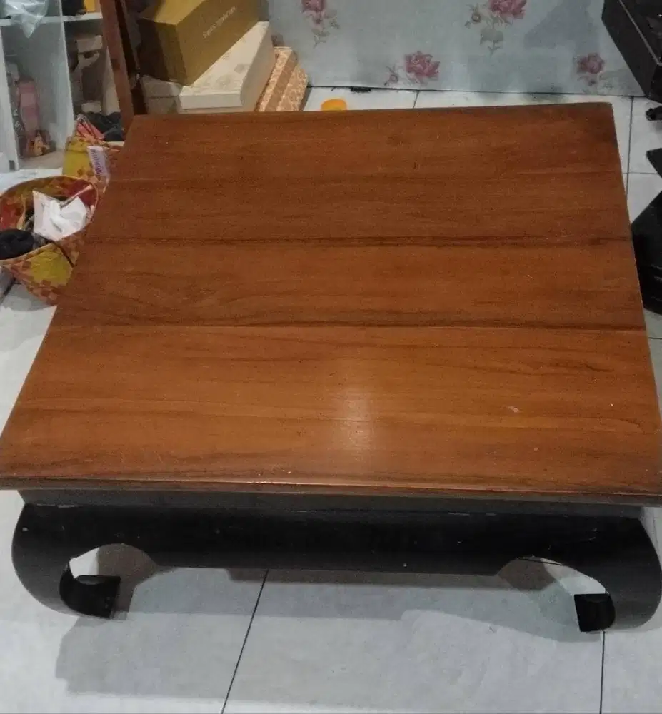 Kursi jati rotan