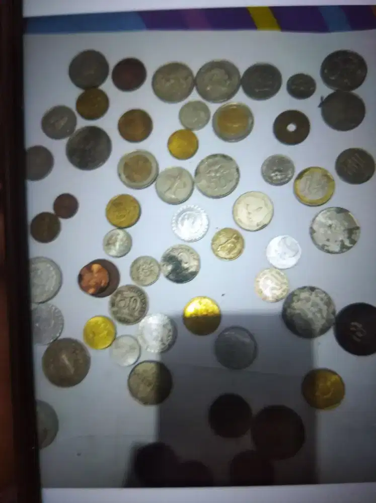 Uang koin kuno/lama borongan murah angkut semua bsa brter barang lain