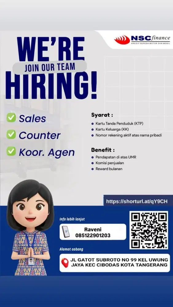 Info Loker Sales Pembiayaan Multiguna