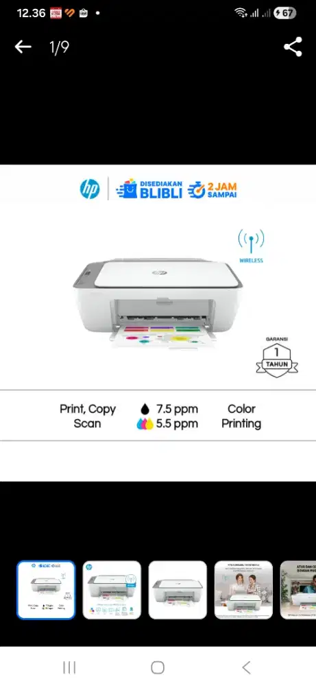 printer dgn wifi hp 2776
