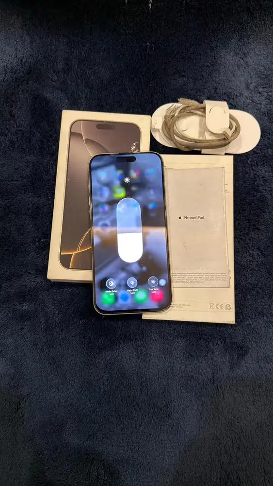 Iphone 16 Promax 256GB Natural Titanium Resmi Ibox Lengkap