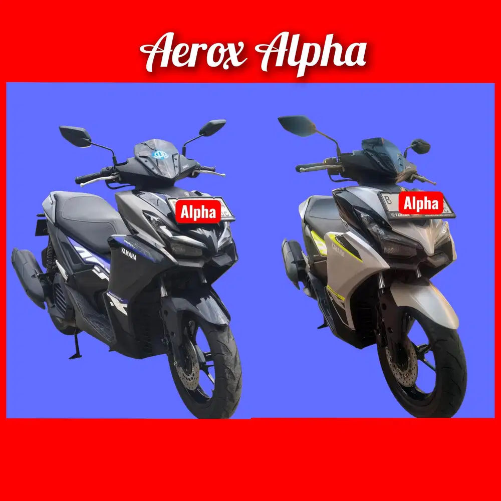 ‼️Yamaha Aerox Alpha 2025 mulus (KTP daerah bs kredit) alfa 155