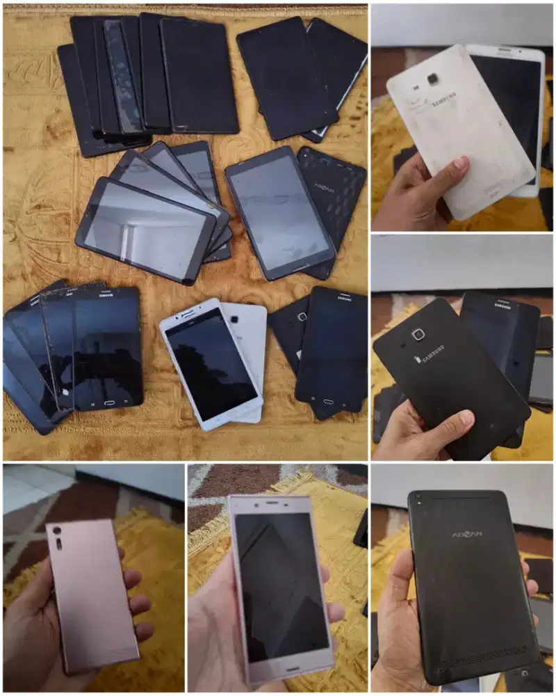 SAMSUNG TAB A8 (2019) - SAMSUNG TAB A7.0 (2016) - ADVAN G TAB - XPERIA