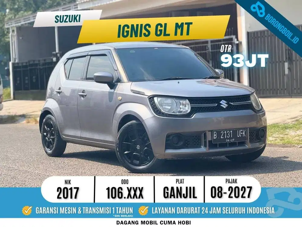 Suzuki Ignis GL MT Glistening Grey Metallic 2017