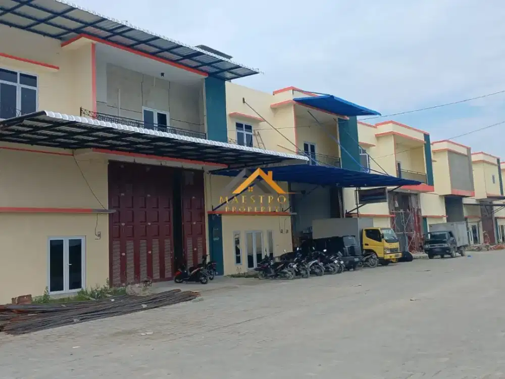 Dijual Gudang 2 Tingkat Kondisi Siap Pakai Komplek Pergudangan Paluh Cahaya Mas