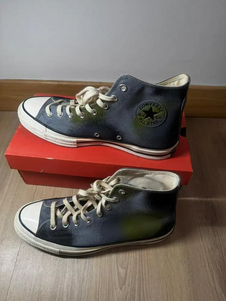 Jual Sepatu Converse Chuck Taylor 70s Spray Paint Lunar Grey Original