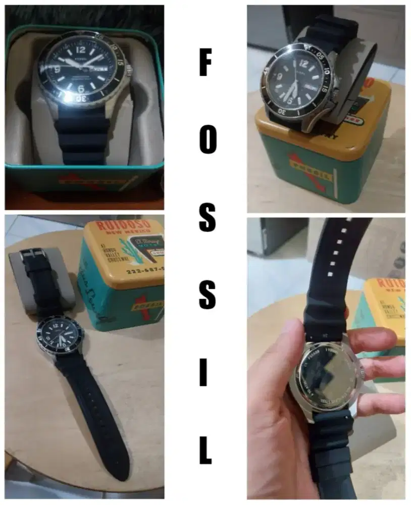 Fossil Watch Fullset Like New.
