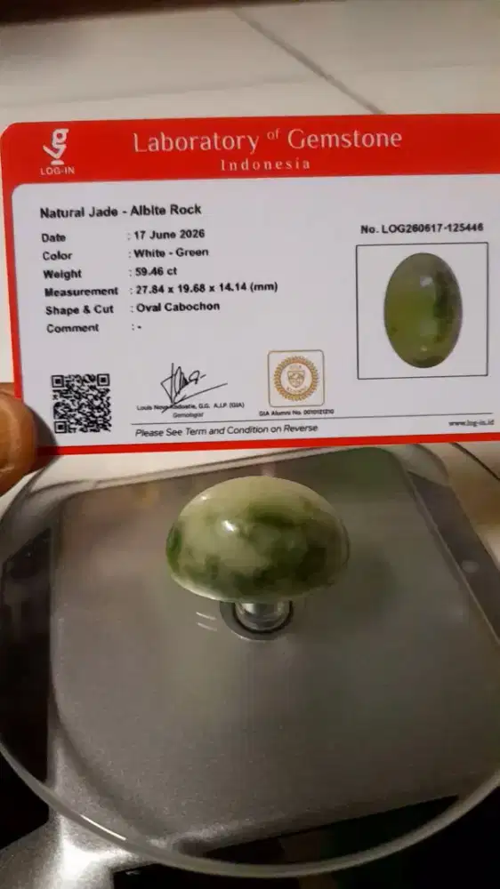 Batu lawasan natural jade albite