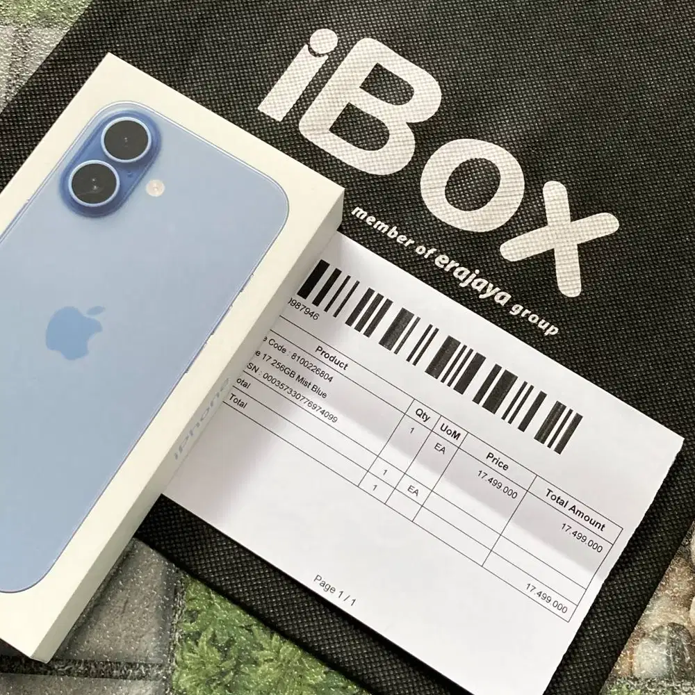 iPhone 17 256 NEW iBox Mist Blue New