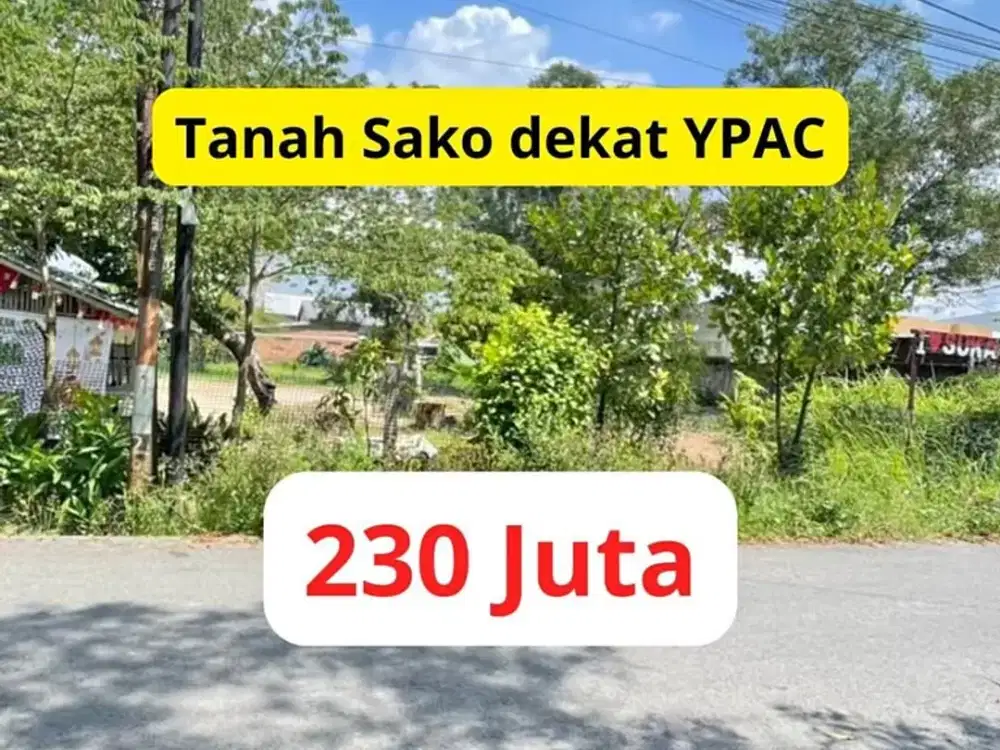 Tanah Kavling dekat Yuka Residance Sako