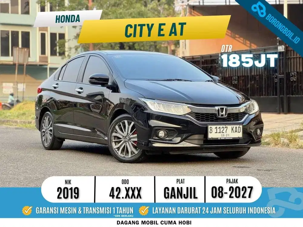 City E RS AT 2019 Crystal Black Pearl DP 22 JUTA