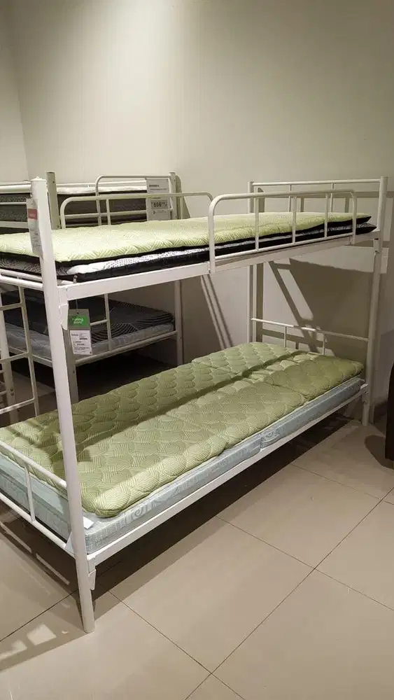 Bunkbed Ranjang tingkat full besi