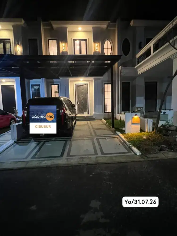 Disewakan Rumah Baru Siap Huni 2 Lantai di Citra Gran Cibubur