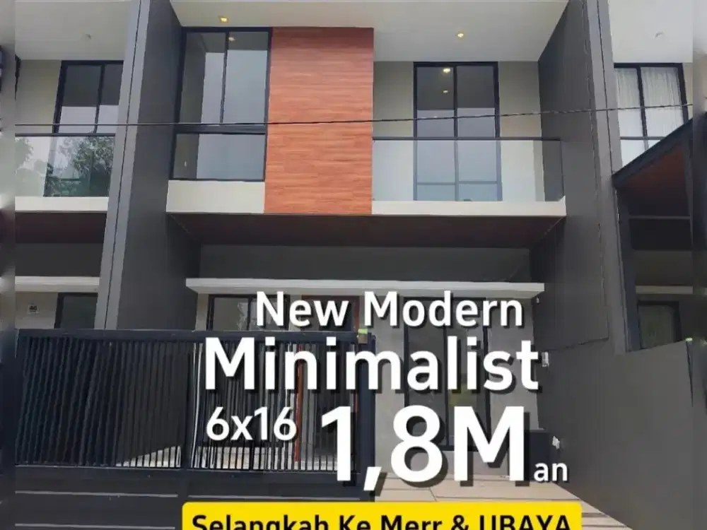 Rumah Baru Panjang Jiwo Dekat Jemursari Ubaya