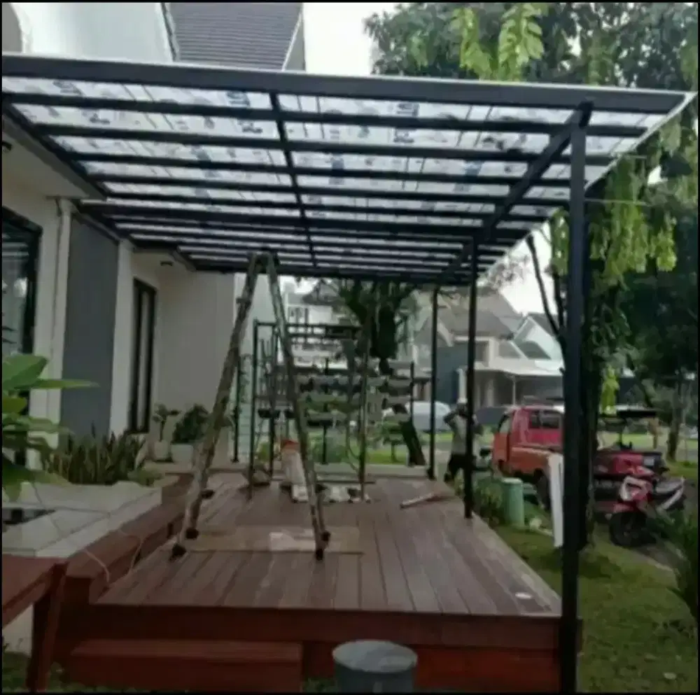 Kanopi atap polycarbonate