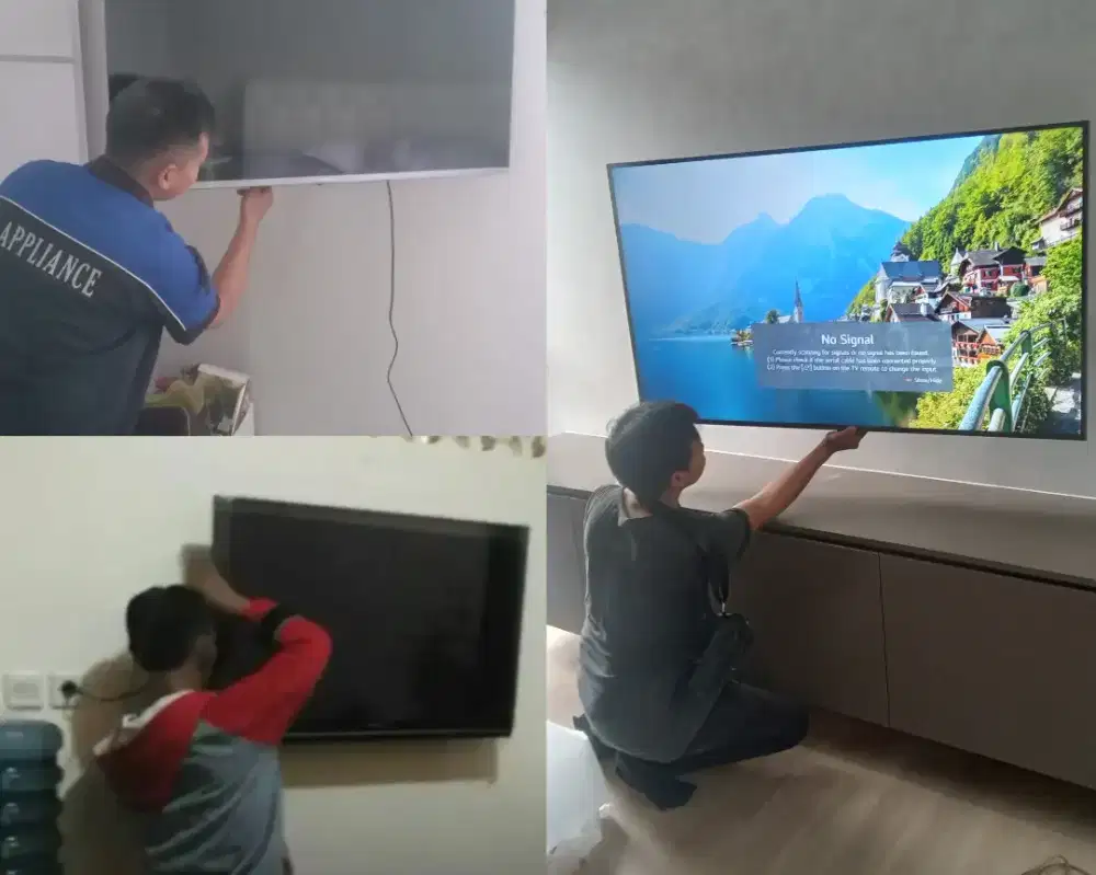 Braket +pasang atau jasa jasa terima rapih breket bracket led tv