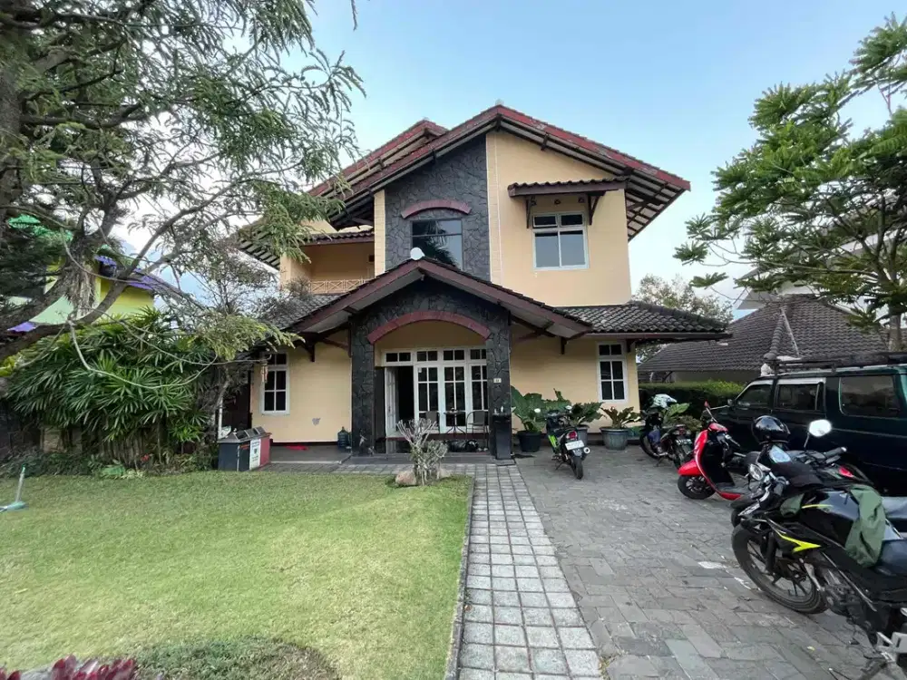 Di jual murah Villa Aktif Tengah Kota Batu – Dekat Museum Angkut & JTP 1