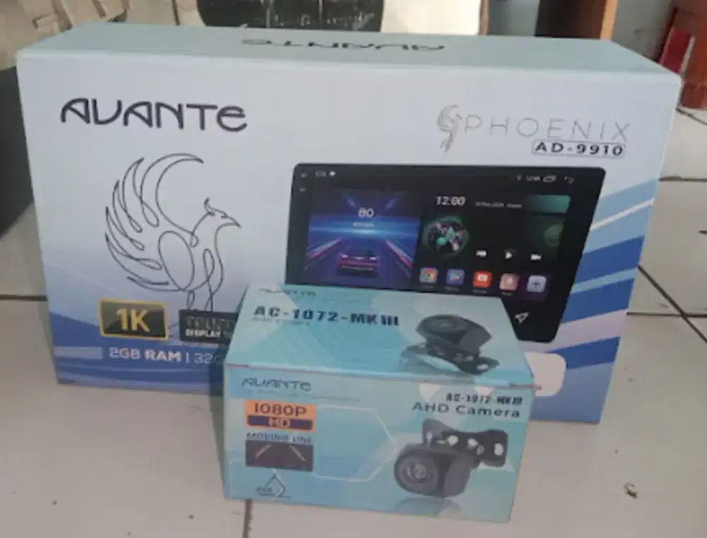 Tv Android Avante 9 Inch Ram 2/32 + Kamera Mundur Avante