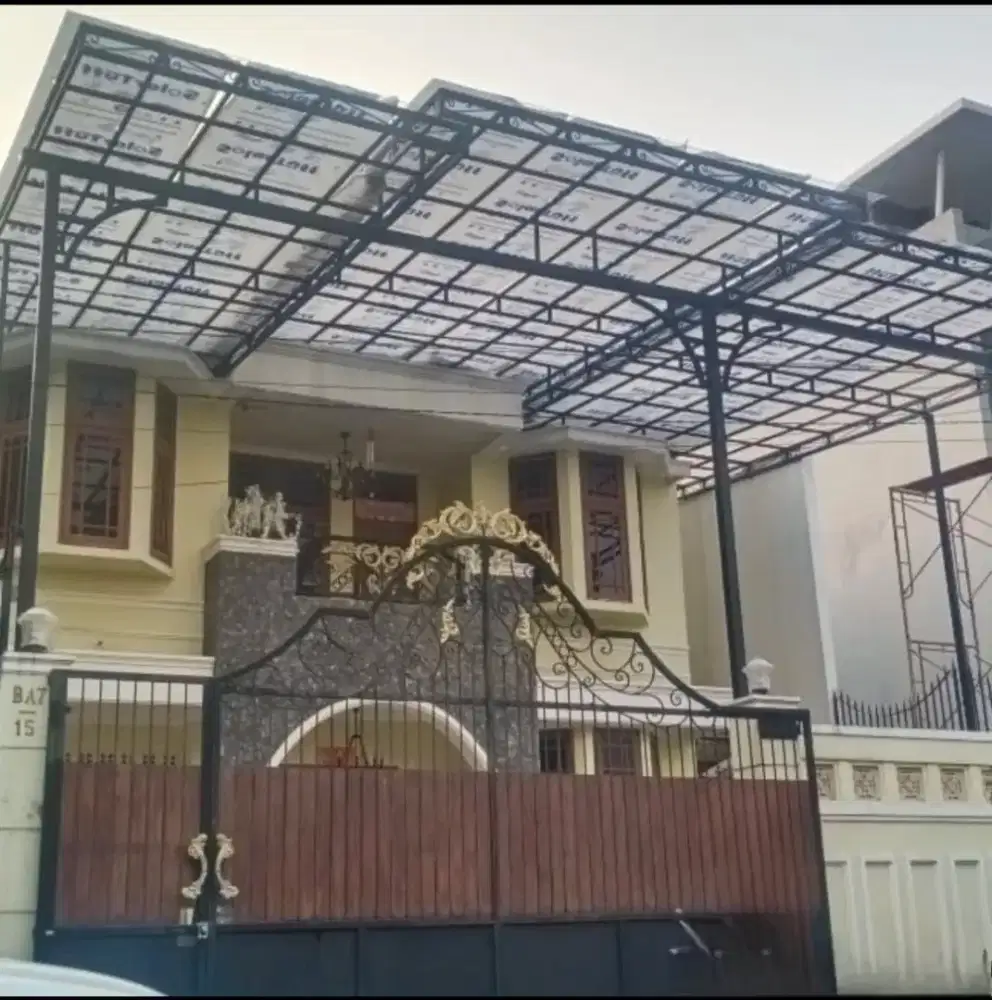 Canopy atap sollar platt